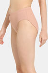 Rosaline Medium Rise Full Coverage Hipster Panty (Pack of 5) - Multicolor — thumbnail 4